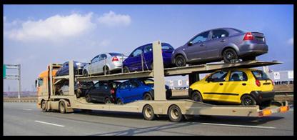 Automobiles Being Shipped to California